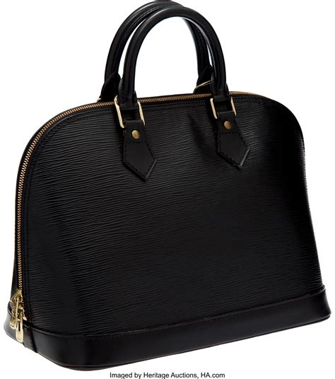 louis vuitton epi alma pm black|authentic Louis Vuitton Alma.